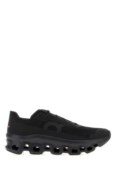 On Black Mesh Cloudmster Sneakers