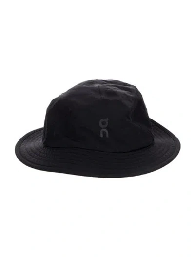 Pre-owned On Black Nyl  Trail Hat