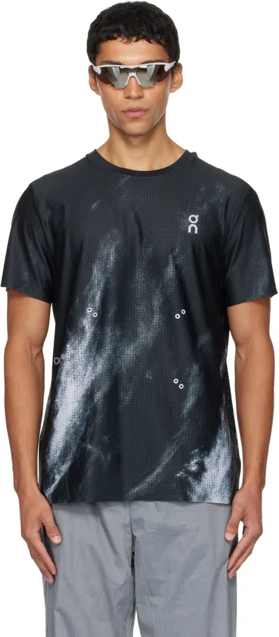 On Black Pace Mesh T-shirt