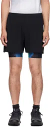 On Black Pace Shorts In Black