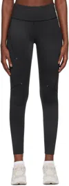 On Black Perf Winter Tights Lumos Sports Leggings In Black