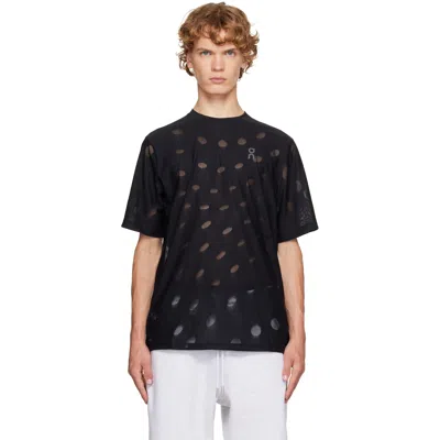 On Black Zero-t Breathe Running T-shirt In 1mg30610553