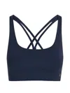 On Studio Stretch-jersey Bra Top In Blue