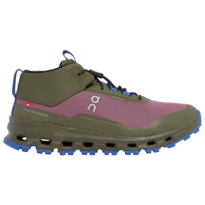 On Kids' Boys  Cloudhero Waterproof Boots In Cherry/olive