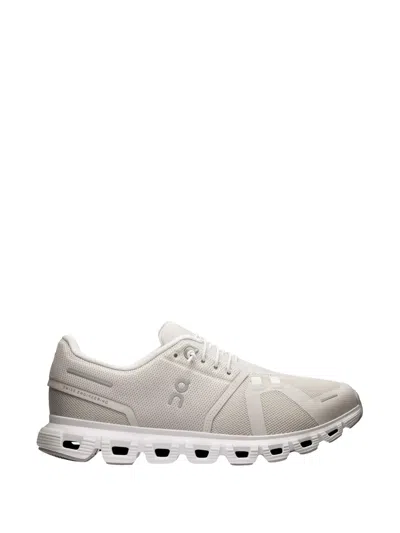 On Breathable Mesh Sneakers With Segmented Cushiing Pods In Gray