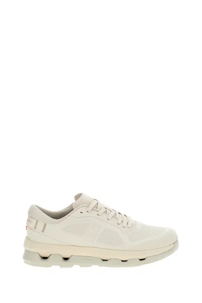 On Rubber-trimmed Stretch Recycled-knit Sneakers In Animal Print