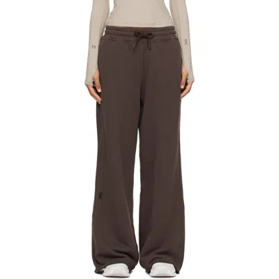 On Brown Fka Twigs Editi Club Collective Sweatpants In Espresso