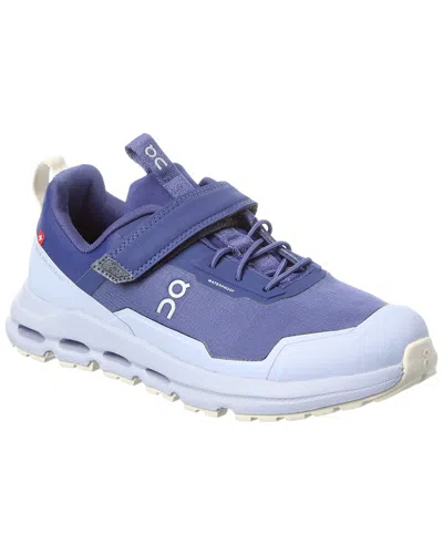 On Kids' Canvas Sneaker In Blue