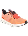 On Canvas Sneaker In Orange