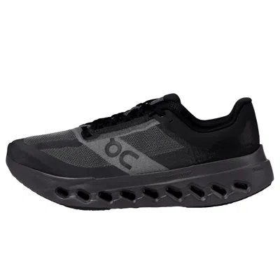 On Cloudsurfer Next Lace-up Sneakers In Black