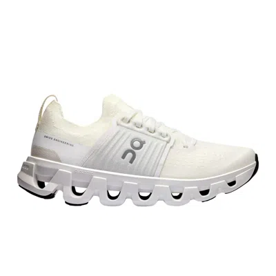 ON CIOUDSWIFT 4 WHITE / WHITE 3WF10111200 WOMEN'S
