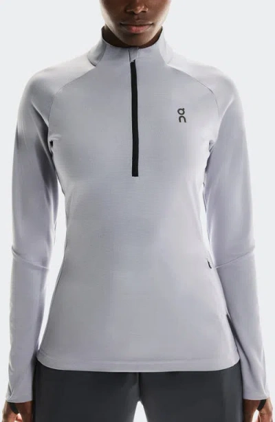 On Climate Quarter Zip Running Top In Gold