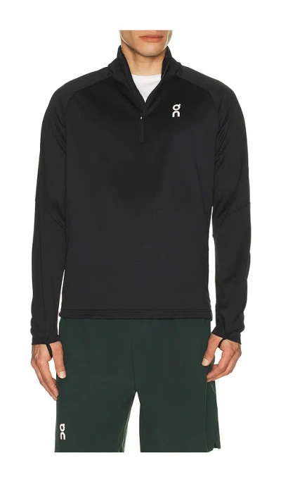 On Climate Shirt In Black