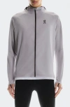 On Climate Zip Hoodie In Gray