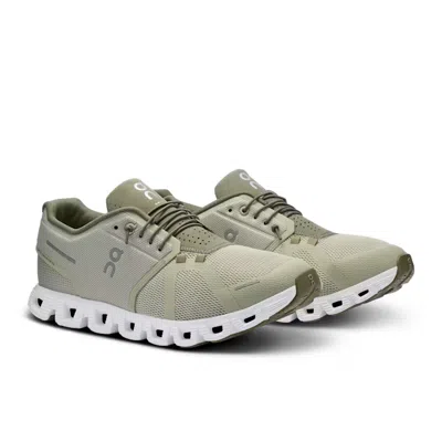 On Cloud 5 59-97771 Sneakers Men's Chalk Grove Athletic Running Shoes Fzp406 In Green