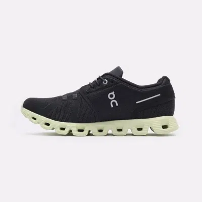 On Cloud 5 59.98887 Sneakers Men 12.5 Black Green Slip- Athletic Running Shoes