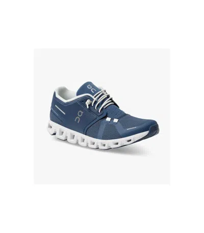 On Cloud 5 59.98901 Sneakers Womens 11 Denim White Lace Up Running Shoes Zpo3254