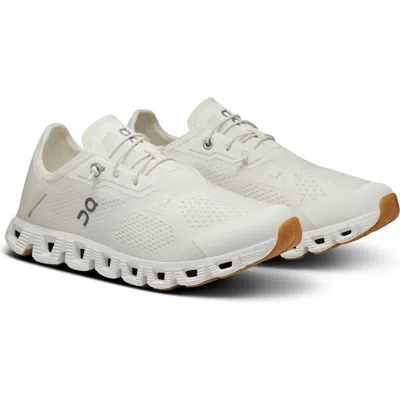 On Cloud 5 Coast Sneaker In All White