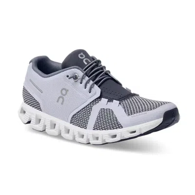 On Cloud 5 Combo 79.98843 Sneaker Women's Lavender Ink Slip- Running Shoes