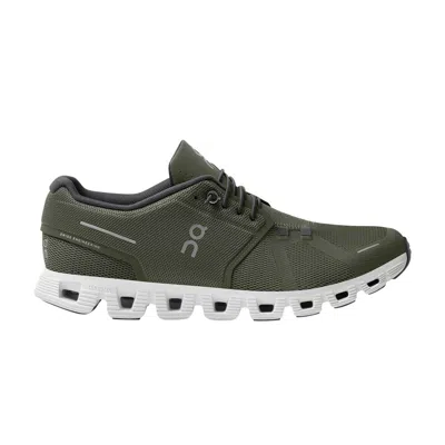 Pre-owned On Cloud 5 'olive' In Green
