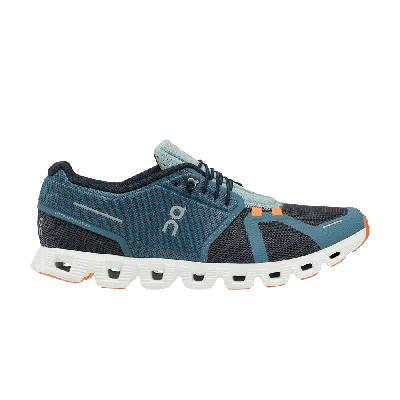 Pre-owned On Cloud 5 Push 'dust Ink' In Blue