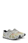On Cloud 5 Push Sneaker In Endive/ Ice