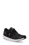 On Cloud 5 Running Shoe In Black/white