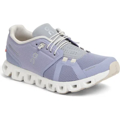 On Cloud 5 Running Shoe In Nimbus/alloy