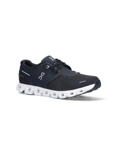 On Cloud 5 Sneakers In Black