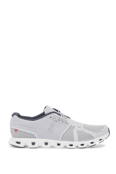 On Running Cloud 5 Mesh Sneakers In Grey