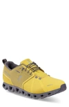 On Cloud 5 Waterproof Running Shoe In Mustard/ Rock