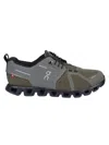 On Men's Cloud 5 Waterproof Lace Up Running Sneakers In Olive/black
