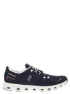 On Breathable Textile And Rubber Sneakers In Blue
