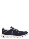 On Running Midnight White Polyester Cloud 6 Sneakers In Blue