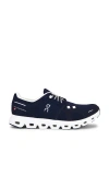 On Low Top Sneakers With Mesh Upper And Rubber Outsole