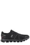 On Cloud 6 Logo Printed Sneakers In Black
