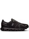 On 6 Cloud Mesh Pull Tab Sneakers In Black