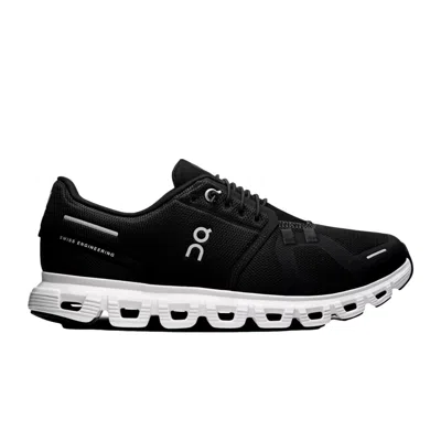 On Cloud 6 Black / White 3wf10060299 Women's