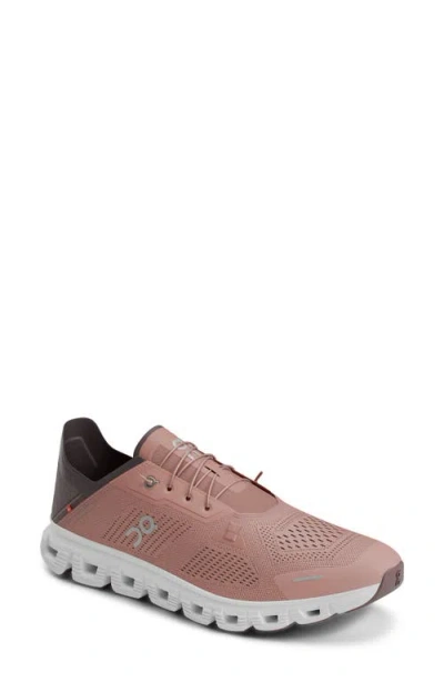 On Cloud 6 Coast Sneaker In Pink