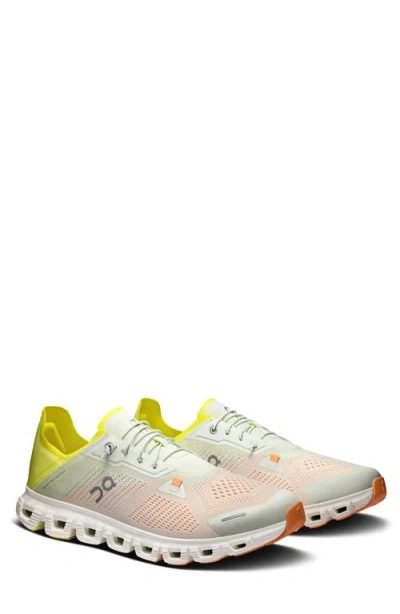 On Cloud 6 Coast Sneaker In Aloe/limelight
