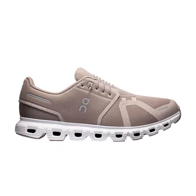 Pre-owned On Cloud 6 'fog White' In Grey