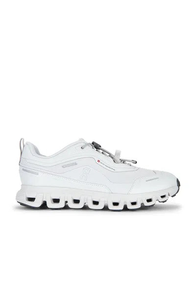 On Cloud 6 Geo Waterproof Sneaker In White