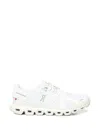 On Cloud 6 Panelled Mesh Sneakers In White