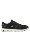 On Cloud 5 Rubber-trimmed Mesh Running Sneakers In Black