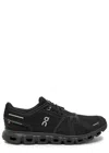 On Breathable Mesh Sneakers With Distinctive Segmented Sole In Black