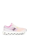 On Vibrant Gradient Sneakers With Cushied Sole In Multi
