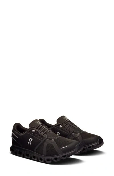 On Cloud 6 Running Sneaker In Black/eclipse
