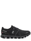 On Cloud 6 Sneakers With Rounded Toe In Black