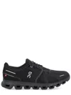 On Cloud 6 Sneakers With Rounded Toe In Black