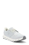 On Cloud 6 Sneaker In Glacier/white